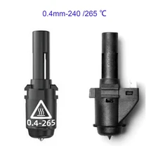 0.4mm-240 /265 Degrees Extruder Nozzle for Flashforge Adventurer 3/4 3D Printer