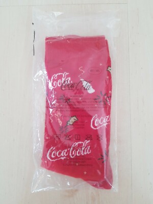 McDonalds Coca Cola Silvester Neujahr Socken Größe 41-45 NEU OVP