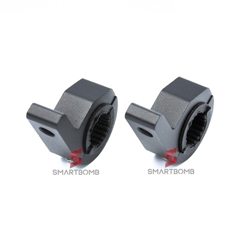 Supporti braccetti metallo a collare fari supplementari moto universale 25 - 30m - Imagen 2 de 12
