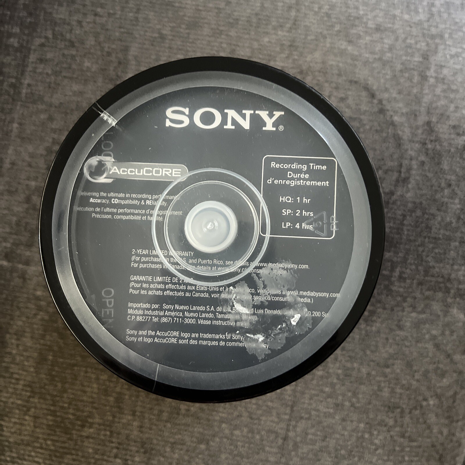 Sony DVD+R 4.7 GB AccuCore Recordable Disc (Pack of 100 DVDs Spindle ...