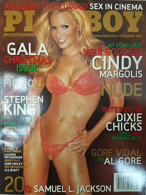 Playboy Magazine December 2006 Cindy Margolis Dixie Chicks Samuel L