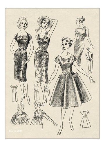 The Haslam System of Dresscutting No. 35 - 1960's Fashions - Picture 3 of 6
