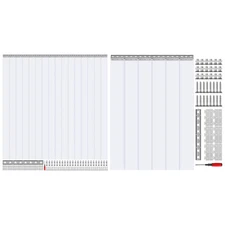 VEVOR Strip Curtain PVC Door Curtain 38" x 84"-96" x 96" Cooler Freezer Plastic