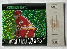 ILYA SOLOVKOV 2023-24 Credentials /15 AUTO ROOKIE Debut Ticket Access SP UD RC !