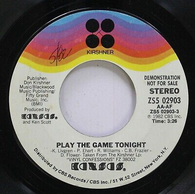 Play The Game Tonight/Play One -  Music