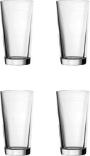 Set of 4 Utopia Perfect Pint Glasses 20oz Toughened Beer Pint Glass For Pub Club