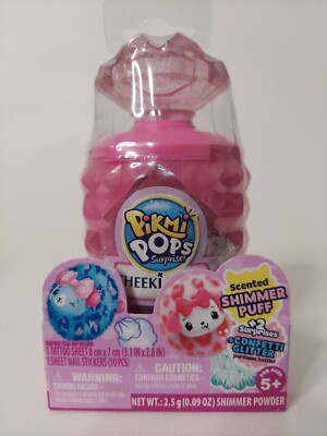 PIKMI POPS CHEEKI PUFFS Surprise Scented Shimmer Puff +2 Surprises