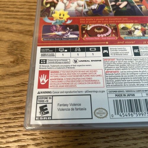 Princess Peach: Showtime! Nintendo Switch Factory Sealed Physical Game Cartridge - Bild 10 von 12