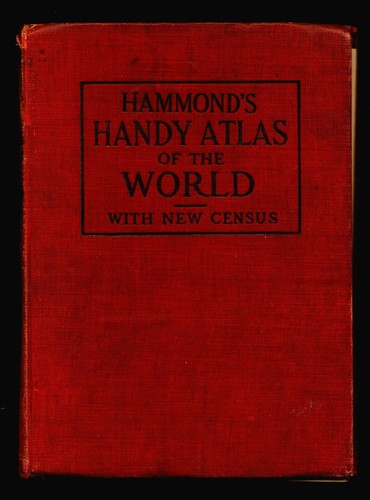 1909 Hammond Map of The World showing Commercial Languages & StateOrganizations - Picture 7 of 8