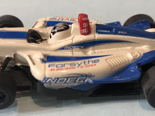 Voiture de course AFX TOMY Mega G slot car INDY F-1 F1 Forsythe Indeck #3 - échelle HO - Photo 8/12