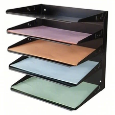 5 Compartment File Holder