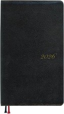 Daigo 2026 Planner, Appointment Weekly, Left, Black, E8219, 2025, Starts Decembe