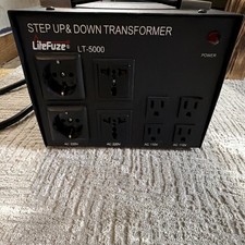 LiteFuze LT-5000 LT Series 5000VA Step Up/Down Transformer 110/220V 50-60Hz