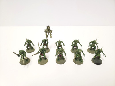 Plaguebearers Plague bearers Maggotkin of Nurgle Warhammer 40k AoS Chaos Daemons