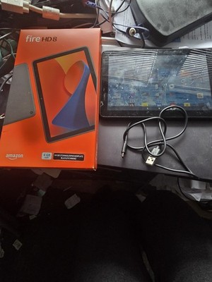 Amazon Fire HD 8 Tablet 64GB Schwarz 4GB RAM 8 Zoll Wi Fi USB C