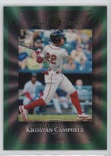 2025 Panini Donruss Elite Series Green Lazer Kristian Campbell #5 1f8v
