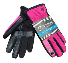Isotoner Signature Active SmartTouch Womens Gloves 1SZ Pin Black Smart Touch NWT