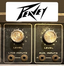 1970s-1980s Peavey USA LARGE KNOB Silver Metal Set Screw Guitar Amp BIN 1  25