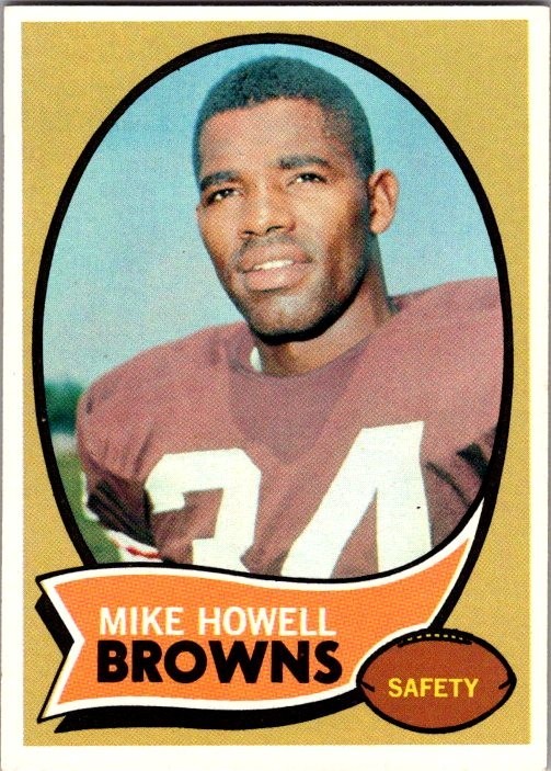 1970 Topps - Mike Howell #91 (RC) - Cleveland Browns