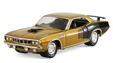 Greenlight 28180-D 1/64 1971 Plymouth Hemi 'Cuda, Gold and Black