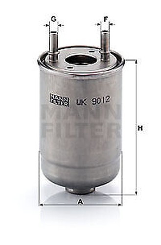 WK 9012 X Mann-Filter Kraftstofffilter FüR Renault, Suzuki-image
