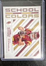 2018 Panini Contenders Draft Picks - School Colors Sam Darnold #1 (RC)