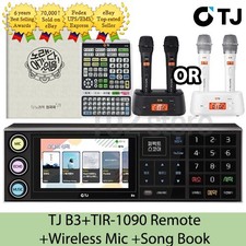 TJ Taijin Media B3 Karaoke Machine System 1TB TMW Wireless Mic Remote SongBook