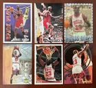 LOT OF 6 MICHAEL JORDAN INSERT CARDS NICE SELECTION