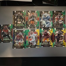 Panini Select Evans Benford Jefferson Dotson Rookie NFL 2022 Lot of 9 Cards