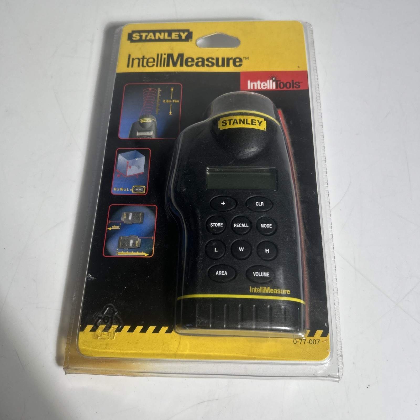 STANLEY Intelli Measure 07-77-007 1999 Stanley Tools 15m Laser Detection NEW
