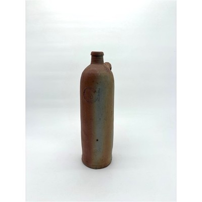 Antique German Stoneware Bottle Victoria Brunnen Oberlahnstein Mineral Water Jug