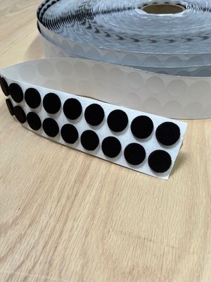 Felt Dots 7/8'' dia. 1/8'' thick - 100 pcs-peel and stick