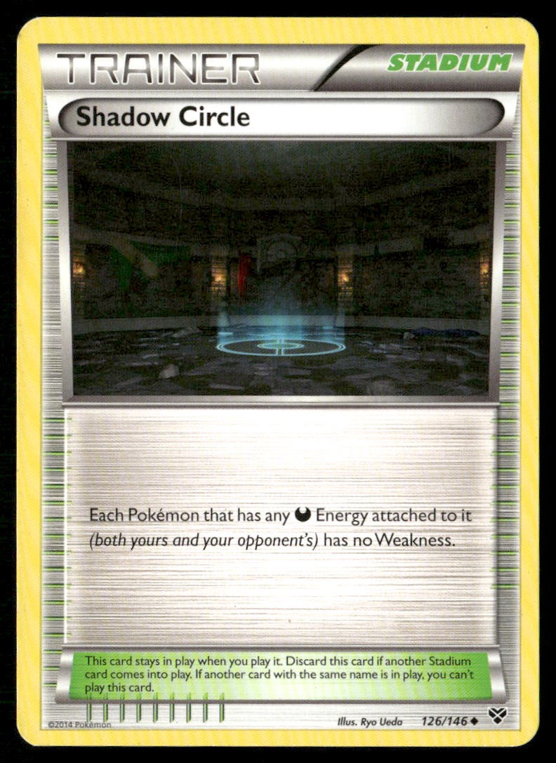 Shadow Circle 126/146 Uncommon XY Base Set Pokemon Heavily Played