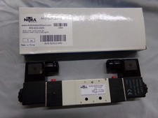 Nitra Solenoid Valve AVS-523C2-24D 5-Port 3-POS, Closed Center  NEW in Box