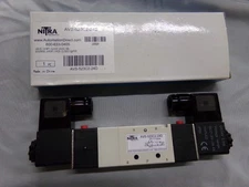 Nitra Solenoid Valve AVS-523C2-24D 5-Port 3-POS, Closed Center ~ NEW in Box