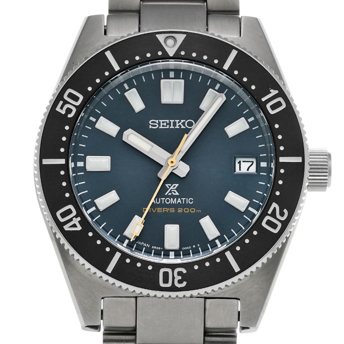 SEIKO Prospex Diver Scuba 55Th SBDC107 Blue Men's Used Watch