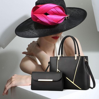 Geldbörsen und Handtasche für Frauen Elegant PU Leder Damentasche für Mama Urlaub