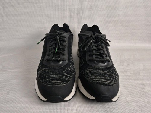 HUGO BOSS Herren Sneaker Velocity Run 50385603 Schwarz Weiß Größe EU 41 | US 8 - Bild 4 von 8
