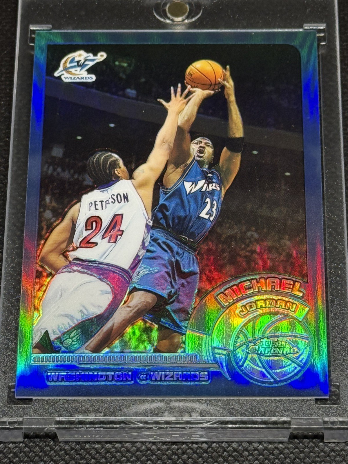 Michael Jordan 2002-03 Topps Chrome Refractor #10  NM-MT 