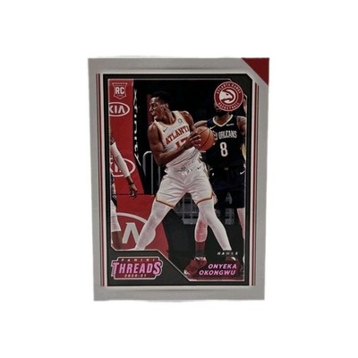 2020-21 Panini Chronicles - Threads Onyeka Okongwu #96 Pink (RC)
