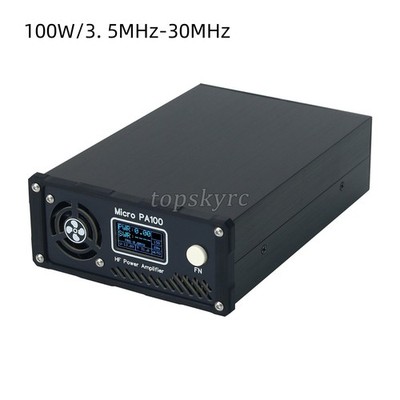 HamGeek Micro PA100 100W 3.5-30MHz QRP HF Power Amplifier SW Radio Linear Amp