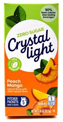Crystal Light Drink Mix 10 or 12 Quart Pitcher Pack Box Buy More Save UpTo 25%