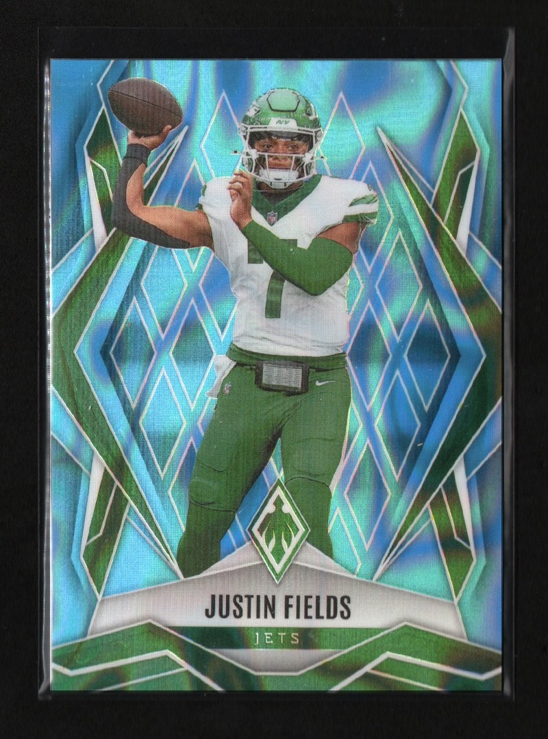 2025 Panini Phoenix - Justin Fields #107 Light Blue Lava /325
