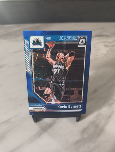 2024-25 Panini Donruss Optic - Legends Kevin Garnett #246 Blue Velocity Prizm