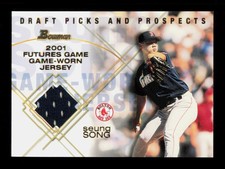 2001 Bowman Draft Picks & Prospects #FGR-SS Seung Song Game Relics Red Sox