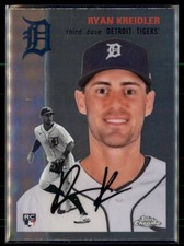 #162 Ryan Kreidler Topps 2023 Topps Chrome Platinum Detroit Tigers Rookie SB88