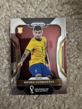 2022 Prizm World Cup Qatar Base #27 Bruno Guimaraes - Brazil RC Rookie