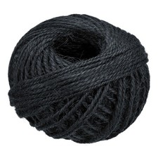 164 Feet 2mm Jute Twine, Jute Rope, Jute Twine String Cords Black for DIY