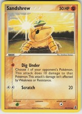 Pokemon Sandshrew 82/113 Delta Species Common NM on eBay