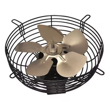 Dayton 484X52 Guard Mounted Exhaust Fan, Blade 10" Dia.